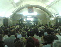 пробки в московском метро